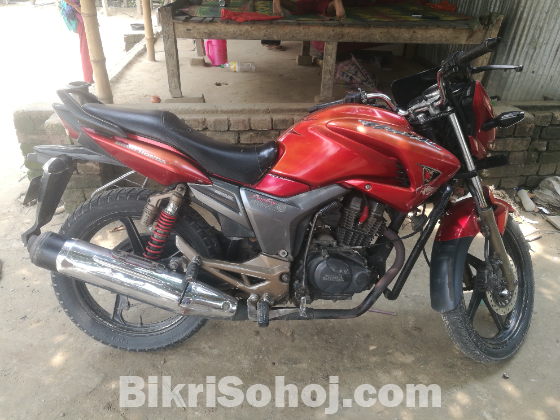 Hero honda hunk150 cc byk argent sell.